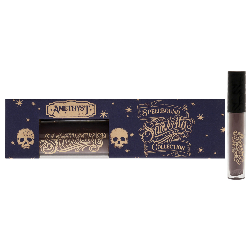 Lipgrip Matte Liquid Lipstick-Amethyst by Suavecito for Women-0.149 oz Lipstick